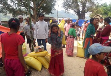 Earthquake Relief Fund Distributed