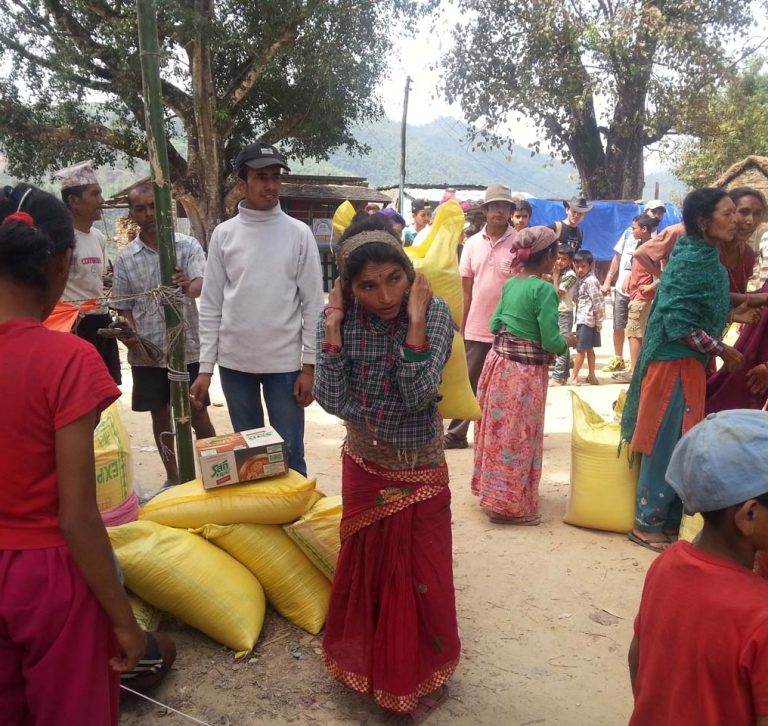 Earthquake Relief Fund Distributed